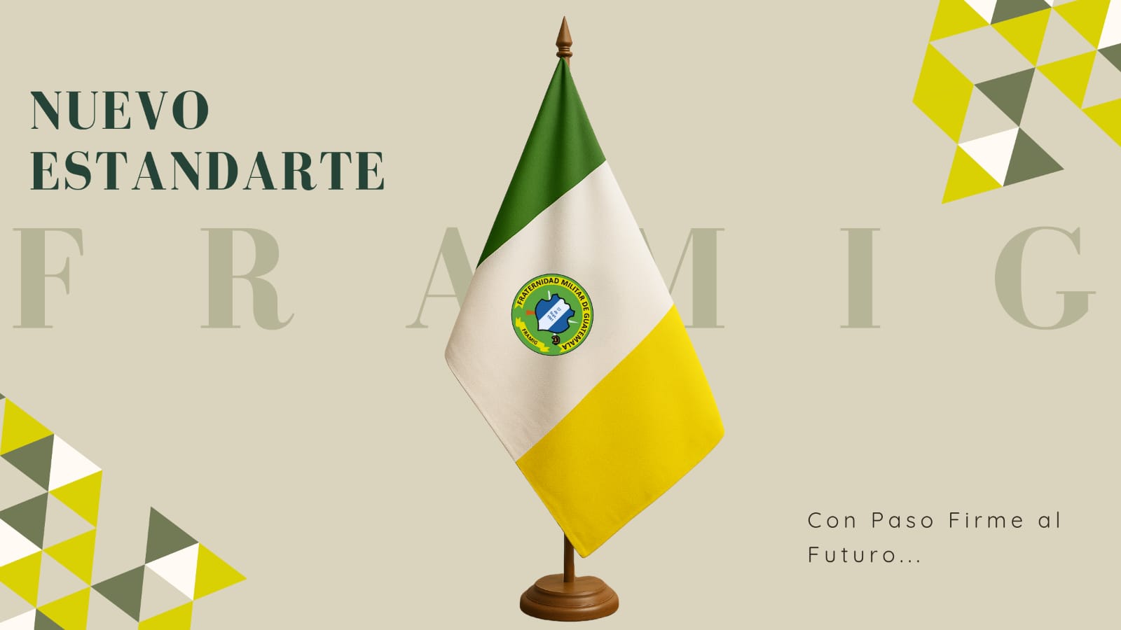 Presentación del Nuevo Estandarte Institucional